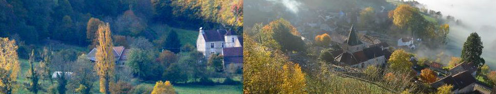 Banniere Hauteroche en Côte d'Or